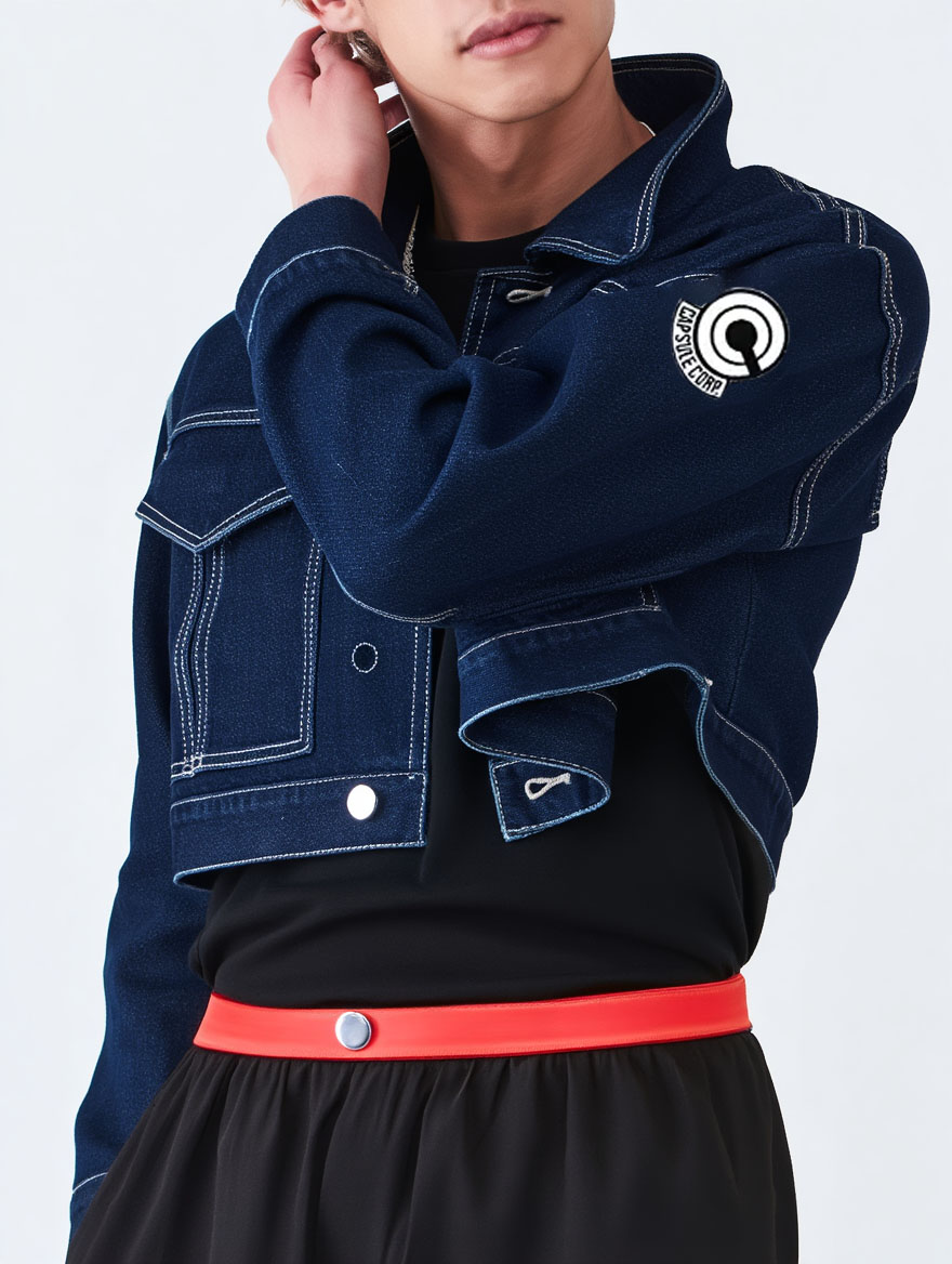 Future Trunks Dragon Ball Z Denim Jacket future trunks denim jacket