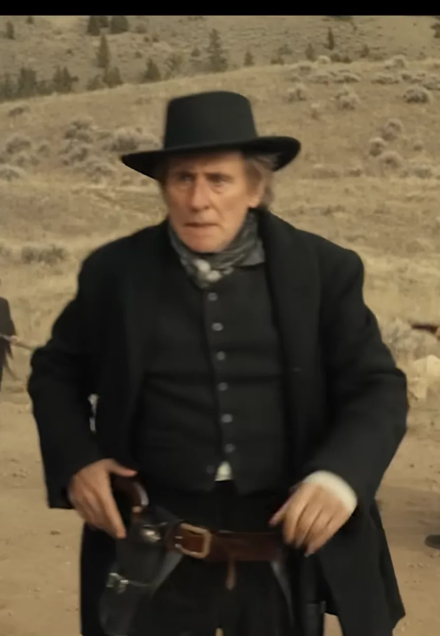 Murder at Yellowstone City Gabriel Byrne Black Coat gabriel byrne black coat
