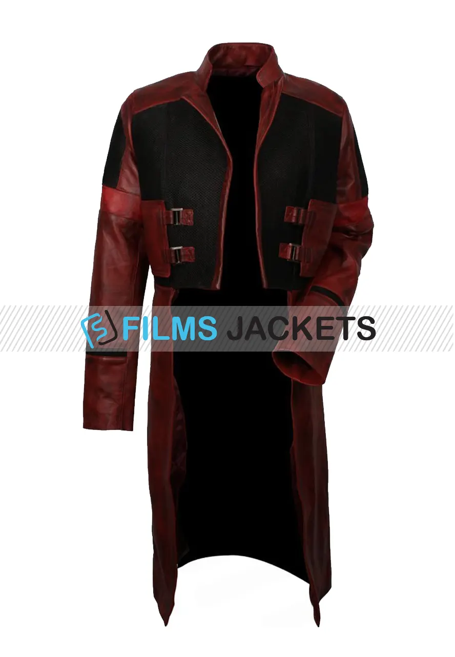 Guardians of The Galaxy Vol. 2 Gamora Leather Coat gamora leather jacket