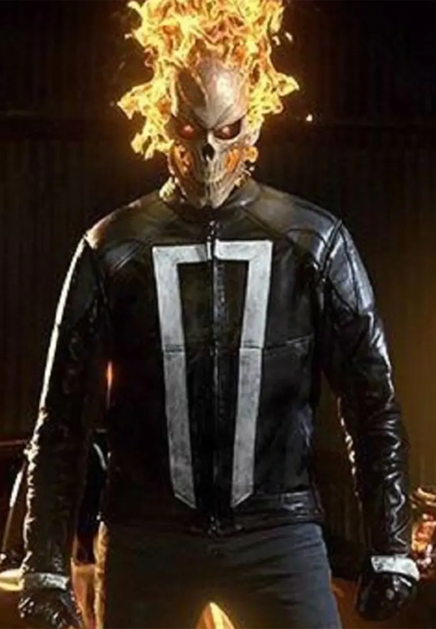 Agents of Shield Robbie Reyes Jacket ghost rider agents of shield jacket