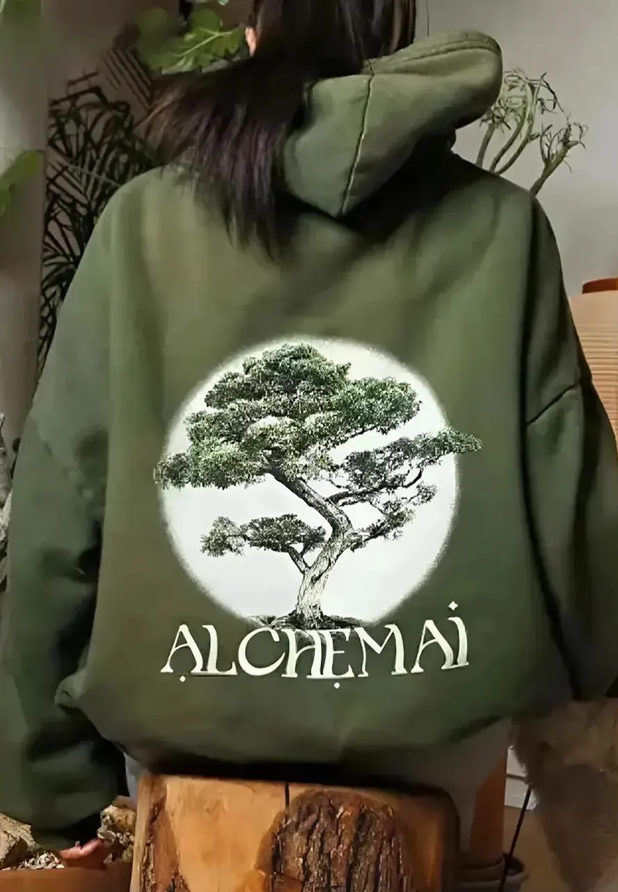 Unisex Alchemai Hoodie green alchemai hoodie