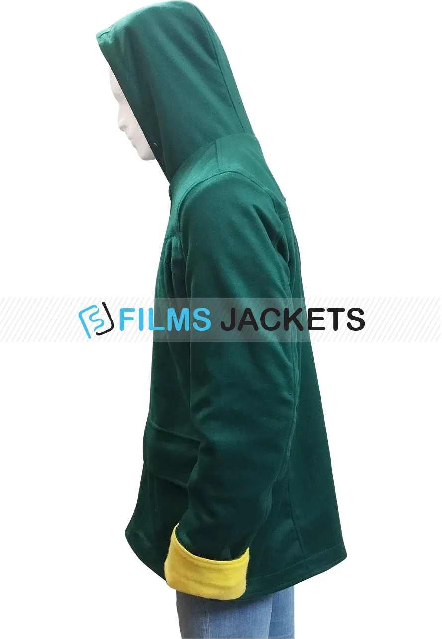 Macaulay Culkin Home Alone Hooded Coat home-alone-macaulay-culkin-green-wool-coat