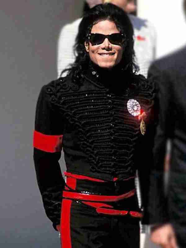 Award Ceremony Michael Jackson Black Hussar Jacket hussar jacket michael jackson