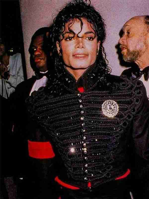 Award Ceremony Michael Jackson Black Hussar Jacket hussar jacket