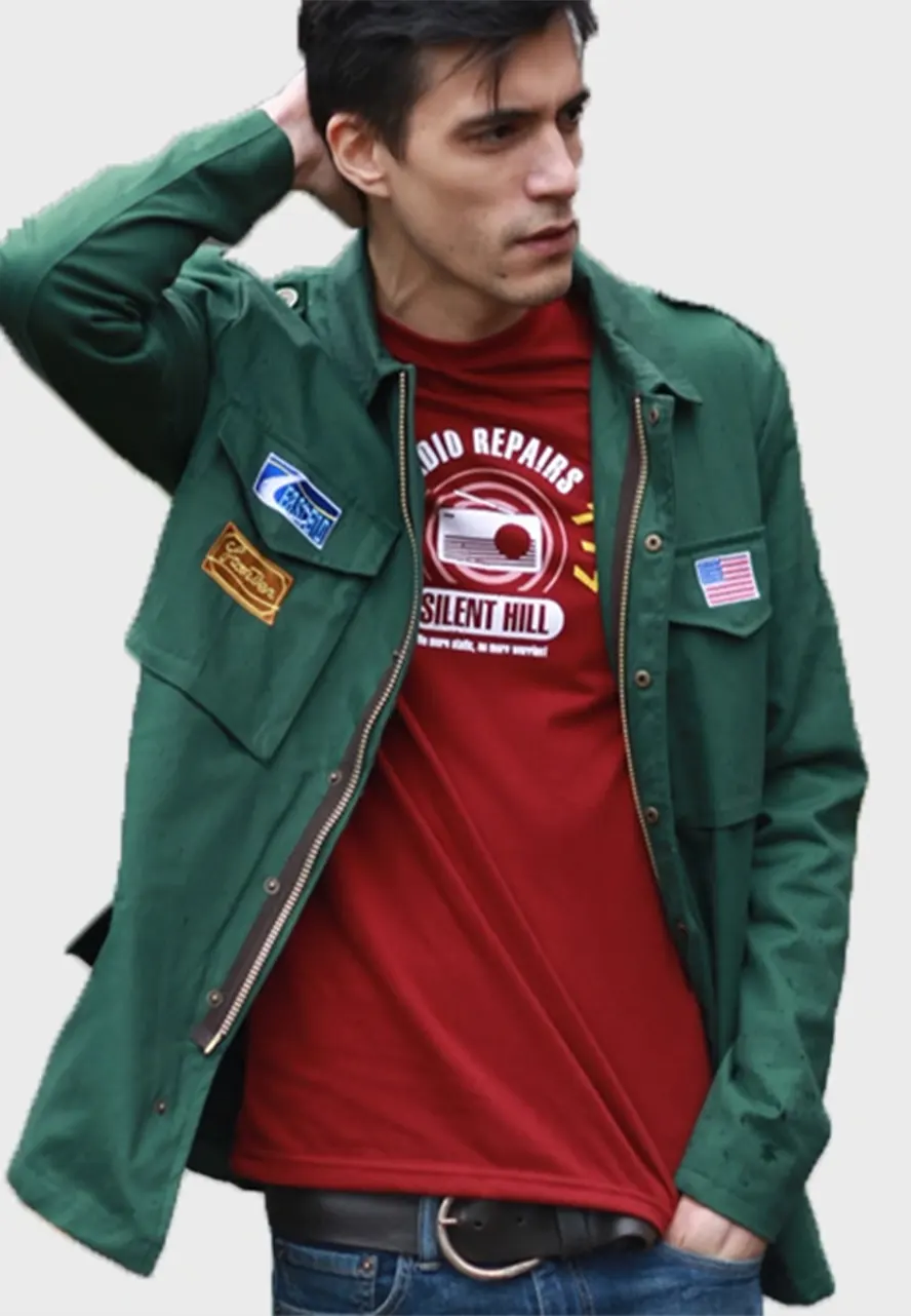 Silent Hill 2 James Sunderland Green Jacket james sunderland silent hill 2 jacket
