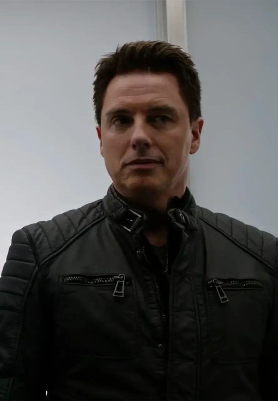 John Barrowman Arrow Malcolm Merlyn Leather Jacket john barrowman arrow leather jacket