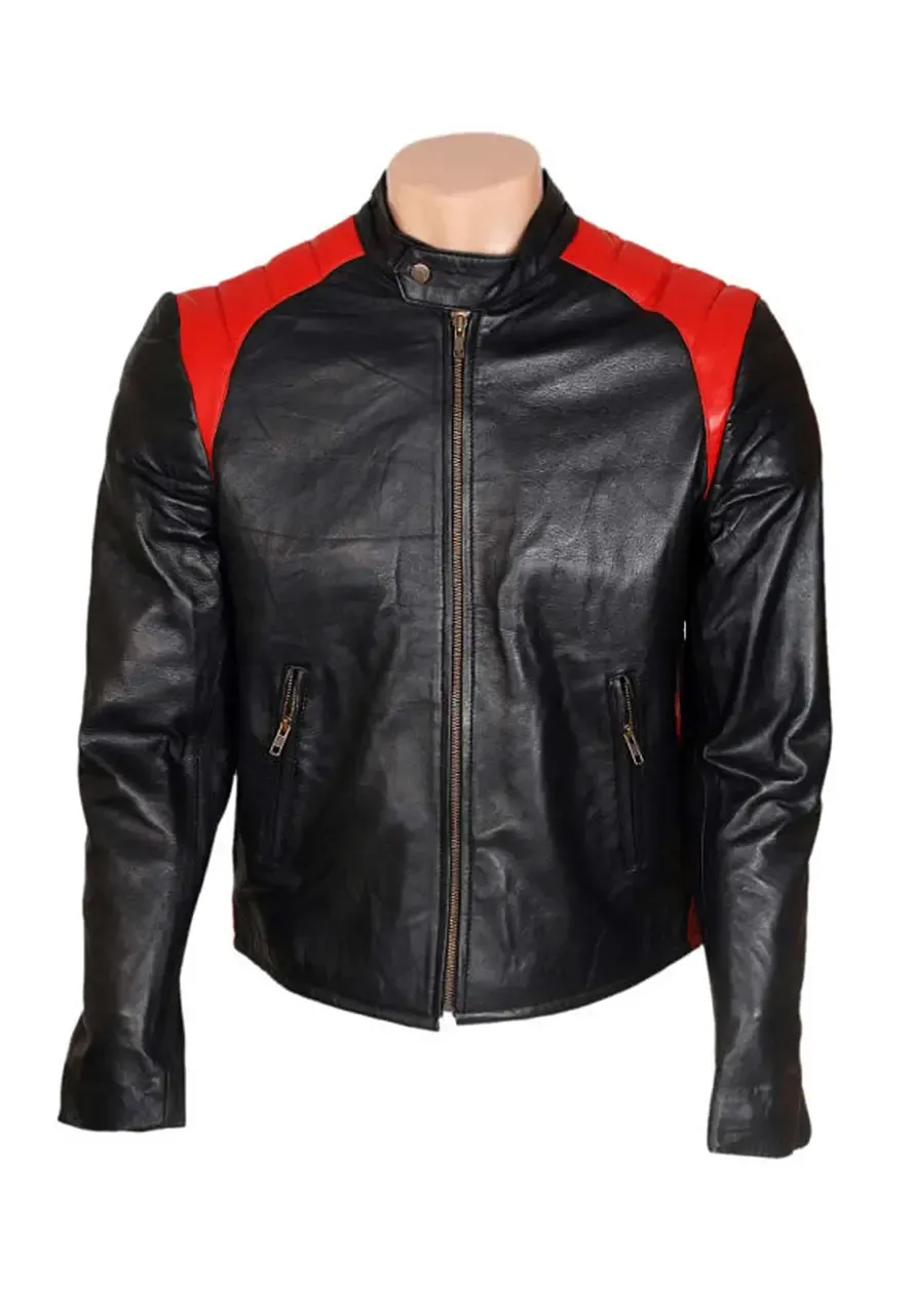 Jon Abrahams Scary Leather Jacket jon abrahams leather jacket