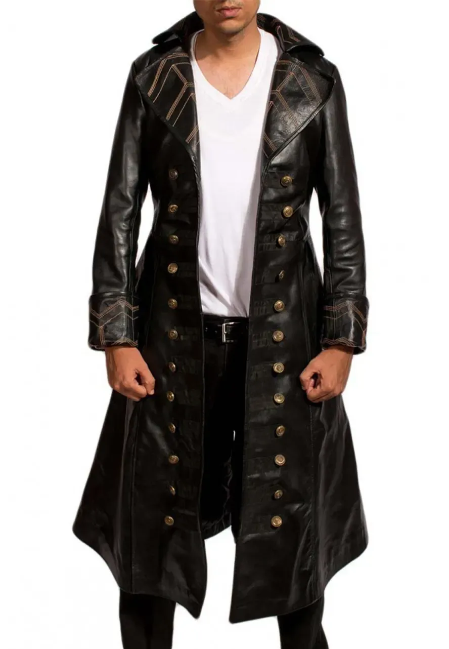Once Upon a Time Captain Hook Trench Coat killian jones jacket