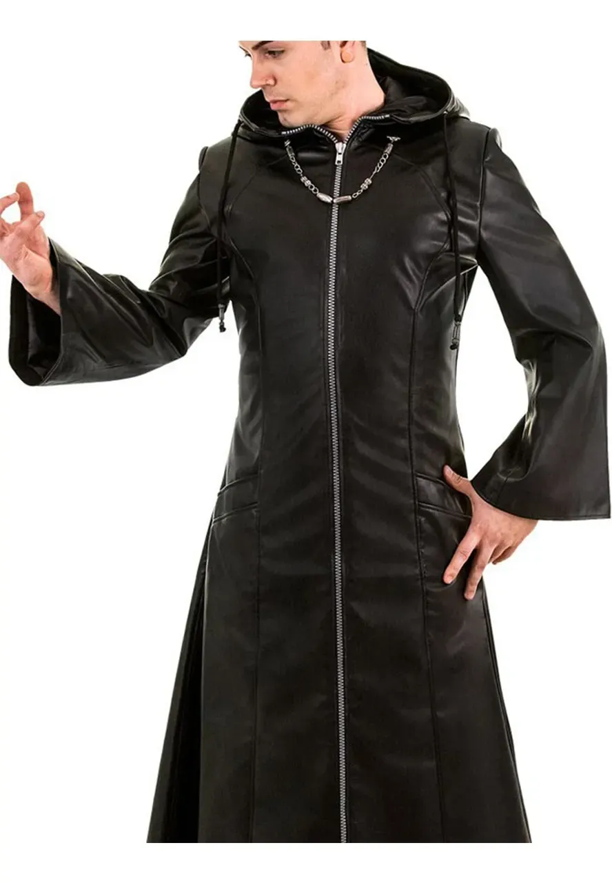 Kingdom Hearts Game Organization 13 Leather Coat kingdom hearts hoodie