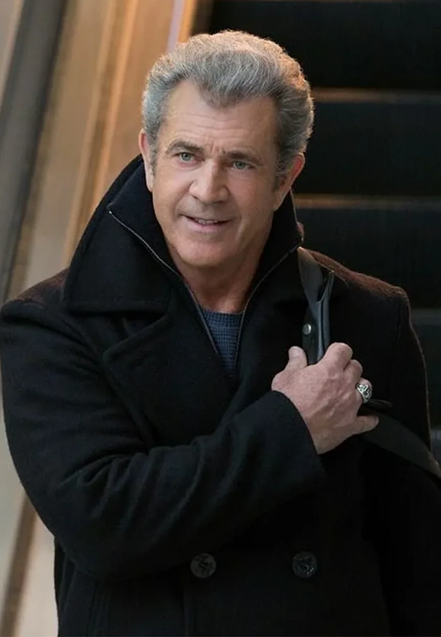 Mel Gibson Daddys Home 2 Peacoat mel gibson daddys home 2 peacoat