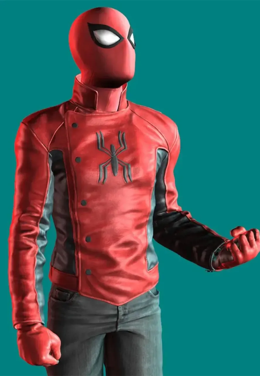Spiderman The Last Stand Red and Black Jacket last stand spider man jacket
