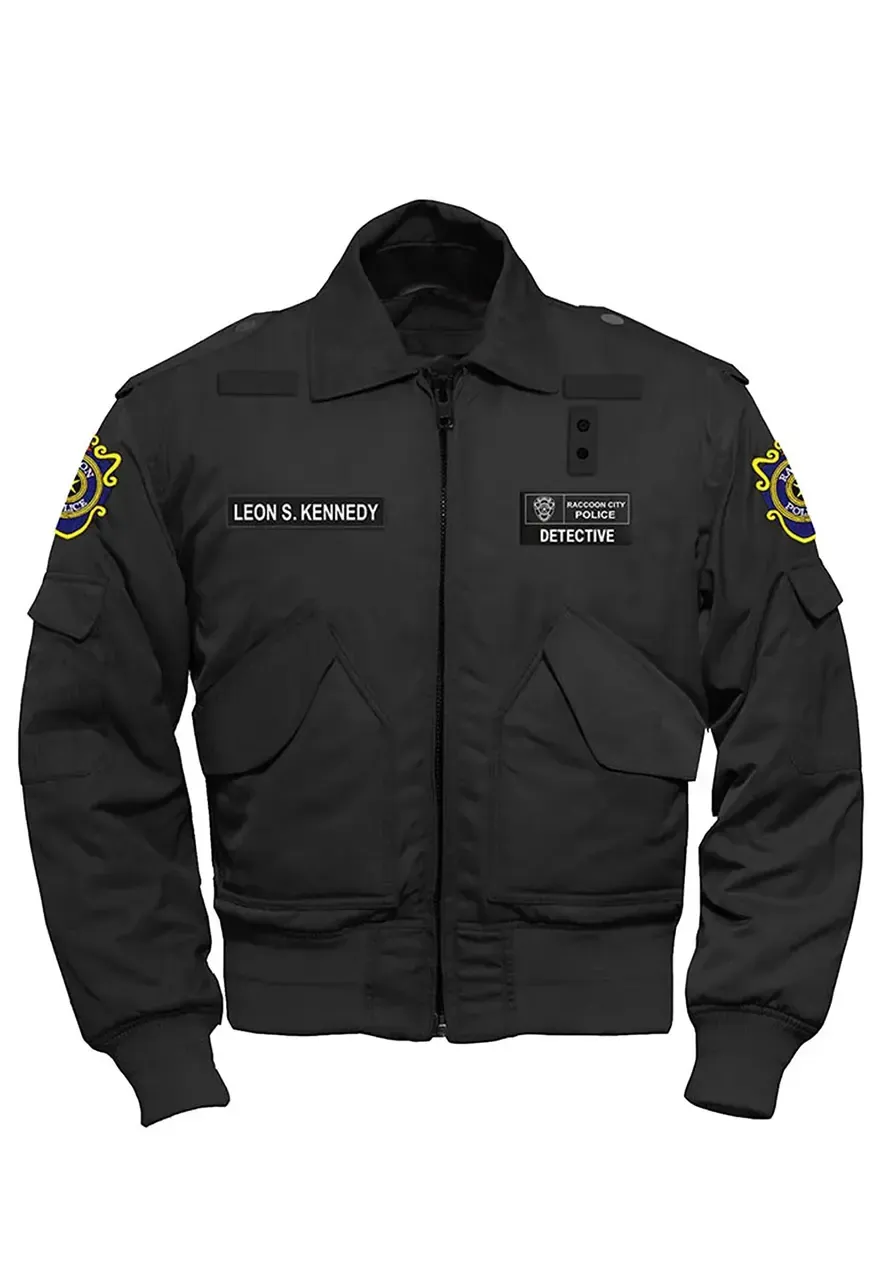 Leon Kennedy Resident Evil 2 Remake Jacket leon kennedy resident evil 2 remake jacket