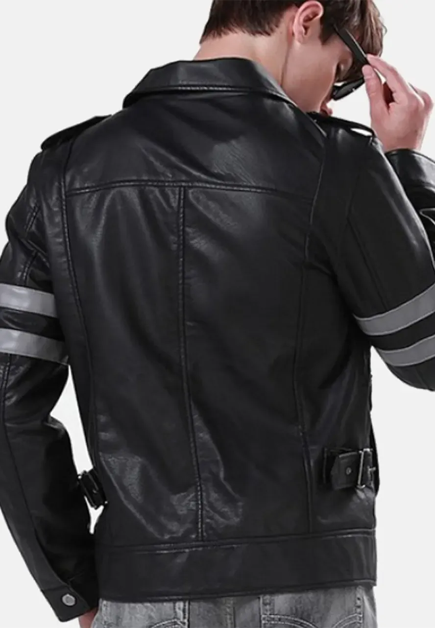 Leon Kennedy Resident Evil 6 Leather Jacket leon resident evil 6 jacket