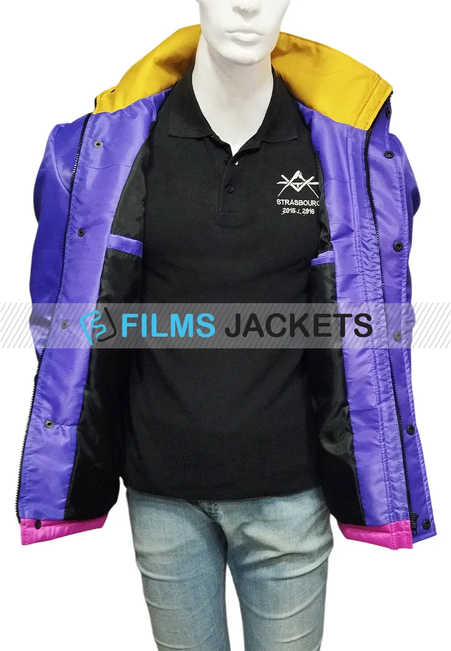 Alien Boy Let Me Down Pink and Purple Jacket let me down pink and purple jacket