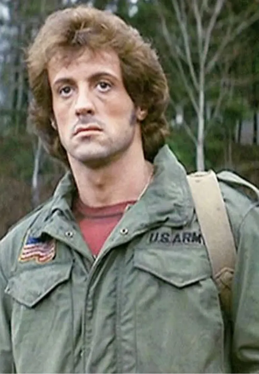 Sylvester Stallone First Blood M65 Army Green Jacket m65 us john rambo jacket
