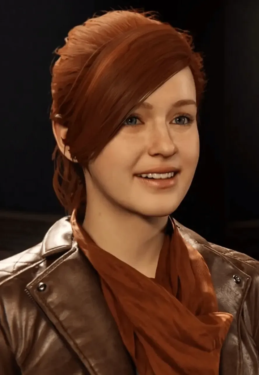 Spider-Man Mary Jane Watson Brown Jacket man mary jane watson brown jacket