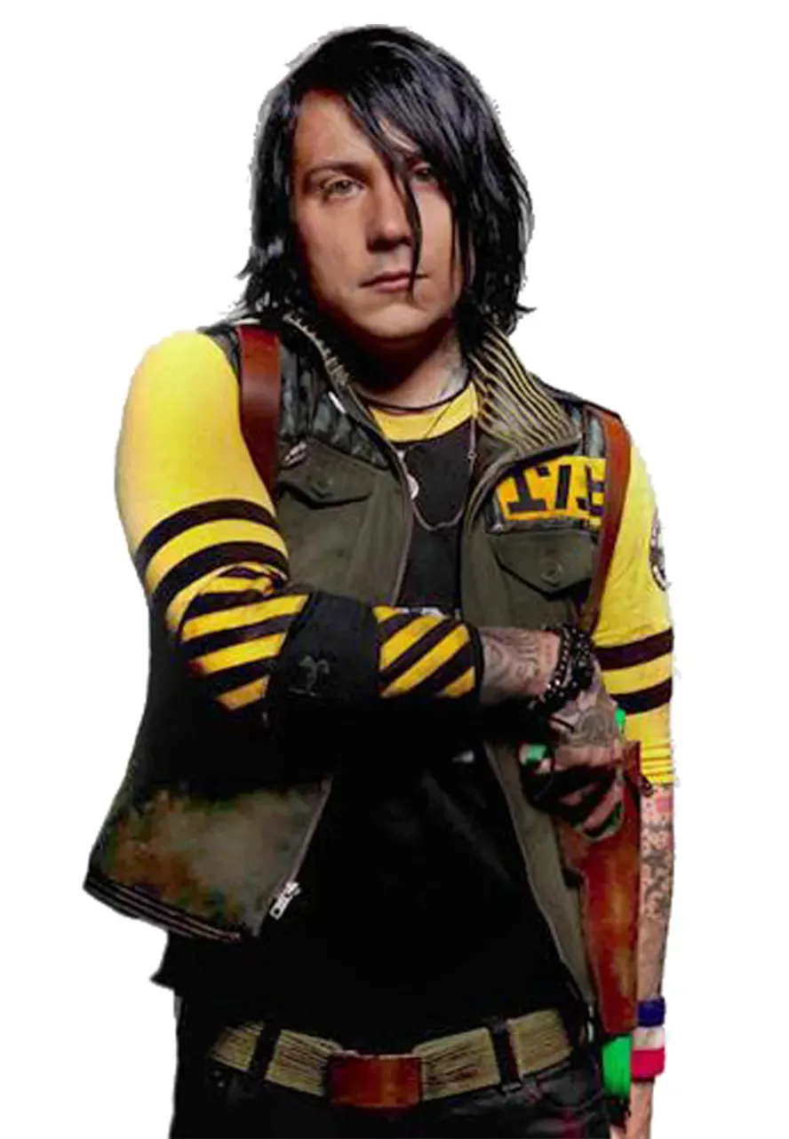 MCR Fun Ghoul Danger Days Vest mcr danger days fun ghoul vest