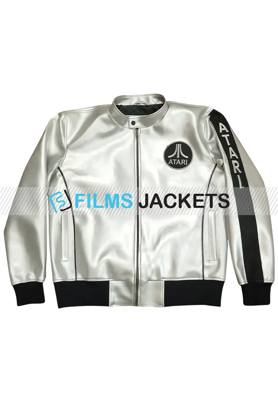 Metallic Silver Atari Jacket metallic silver atari jacket