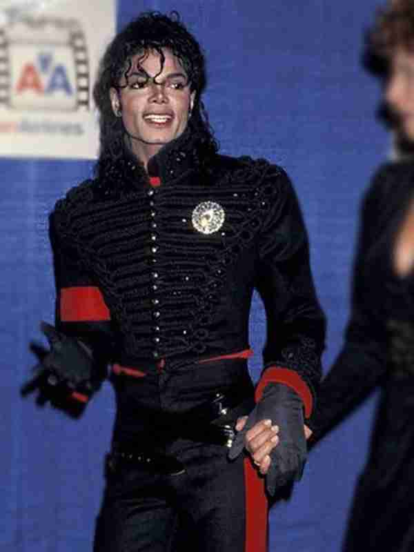 Award Ceremony Michael Jackson Black Hussar Jacket michael jackson black jacket