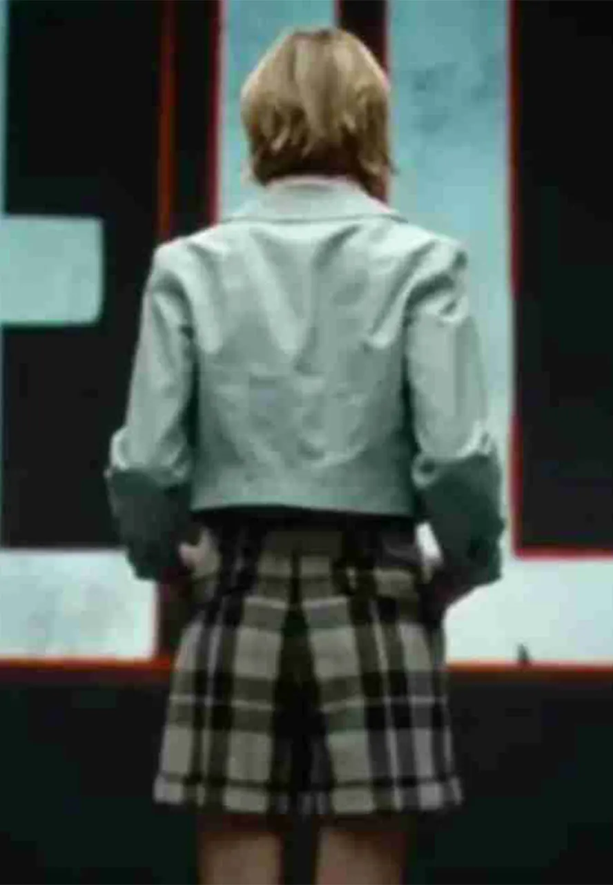 Berlin S01 Michelle Jenner Mint Green Jacket michelle jenner green jacket