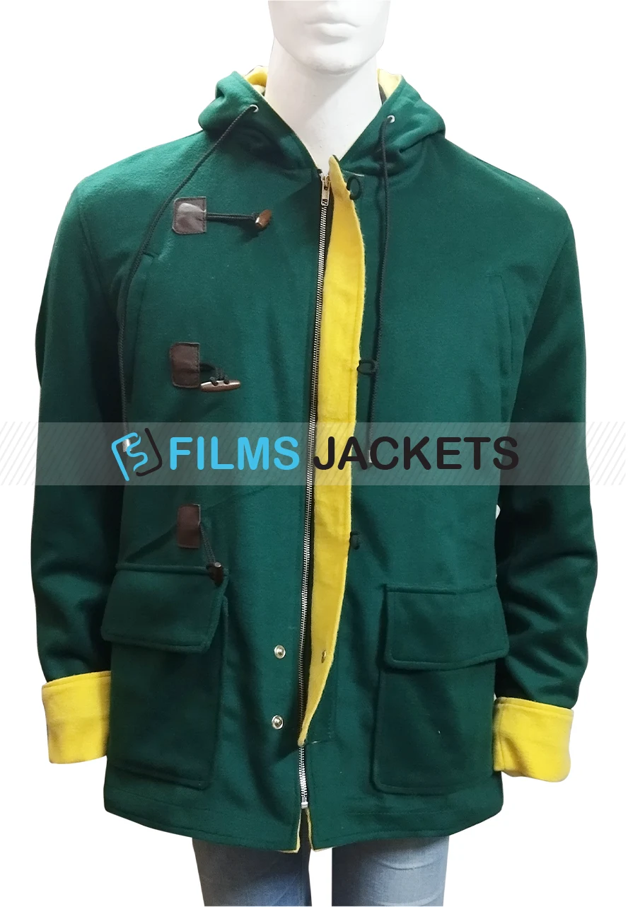 Macaulay Culkin Home Alone Hooded Coat movie kevin mccallister trench coat