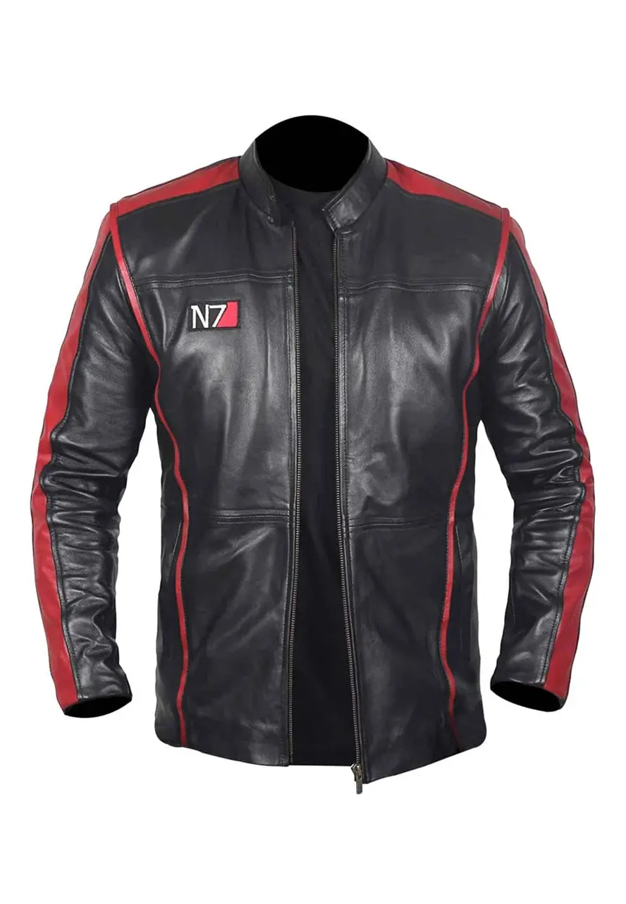 N7 Mass Effect 3 Leather Jacket n7 jacket
