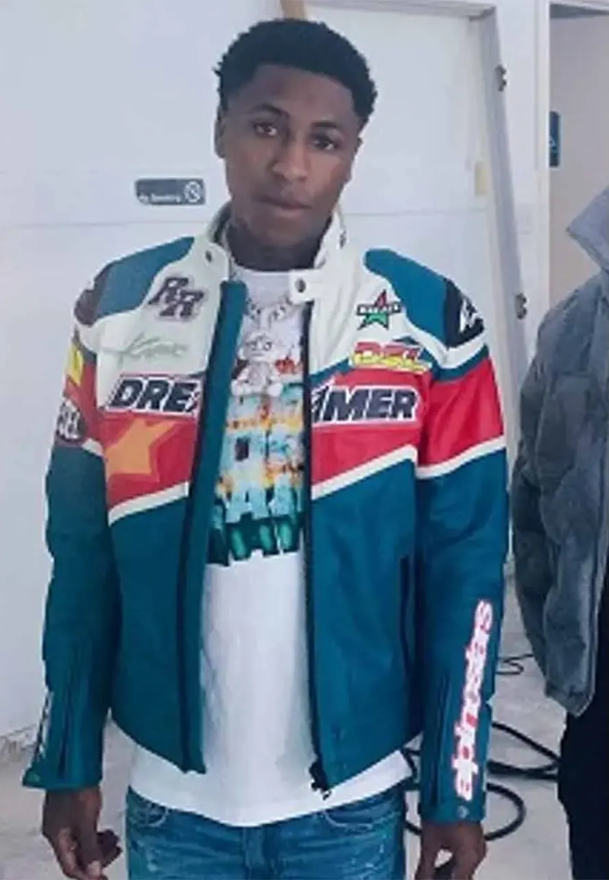 Bandit Dreamer NBA Youngboy Biker Jacket nba youngboy leather jacket