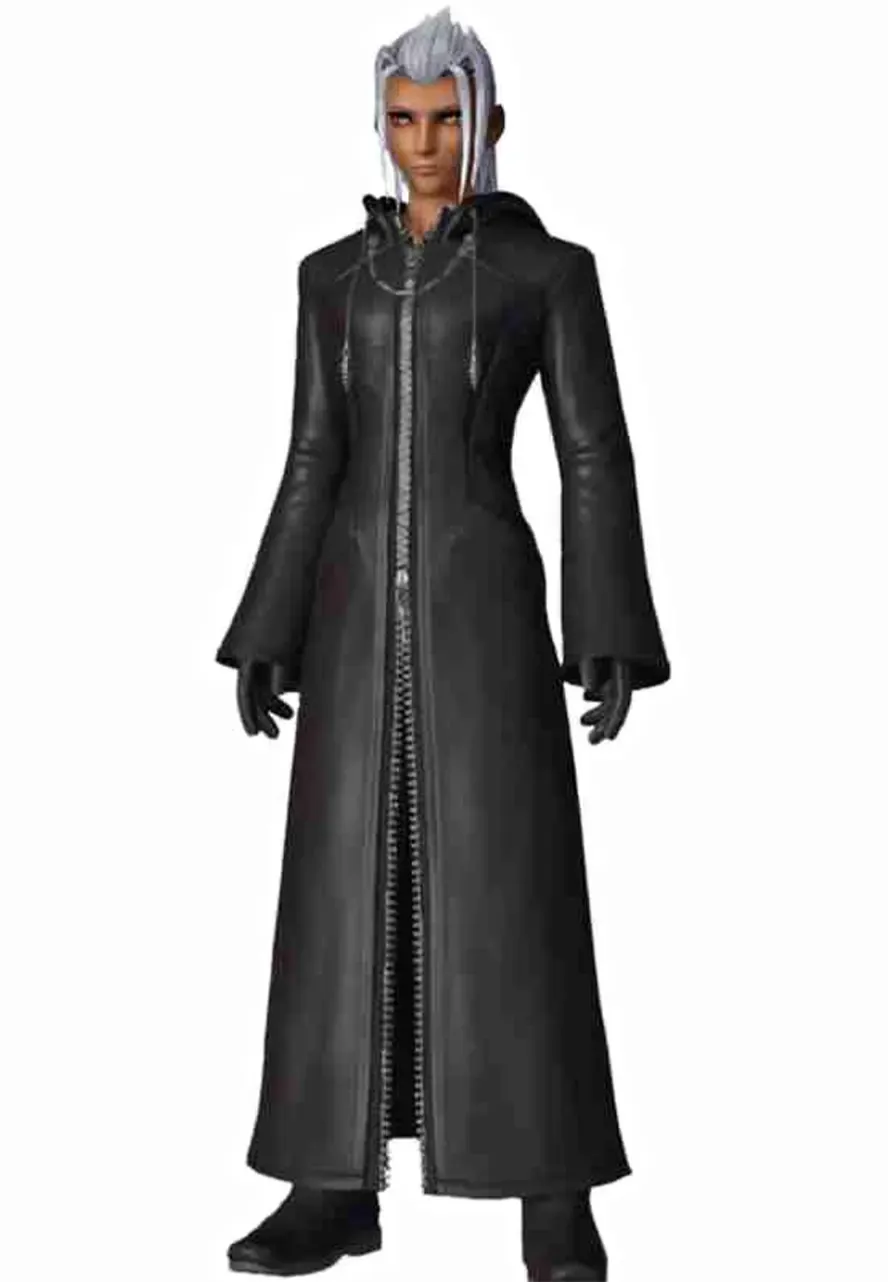 Kingdom Hearts Game Organization 13 Leather Coat organization 13 coat