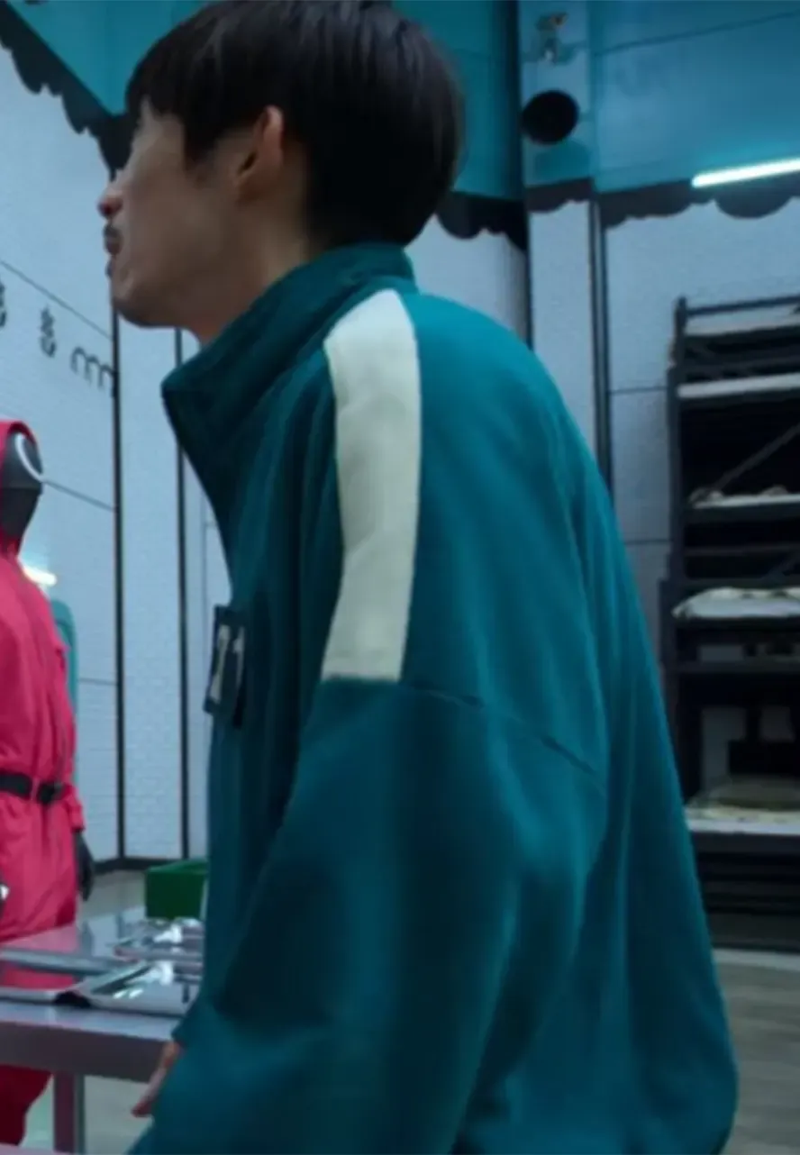 Squid Game Green Jacket participants green bomber jacket