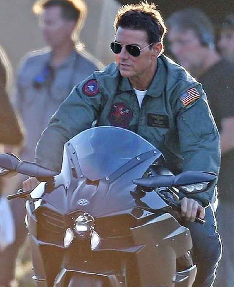 Tom Cruise Top Gun 2 Jacket pete mitchell jacket