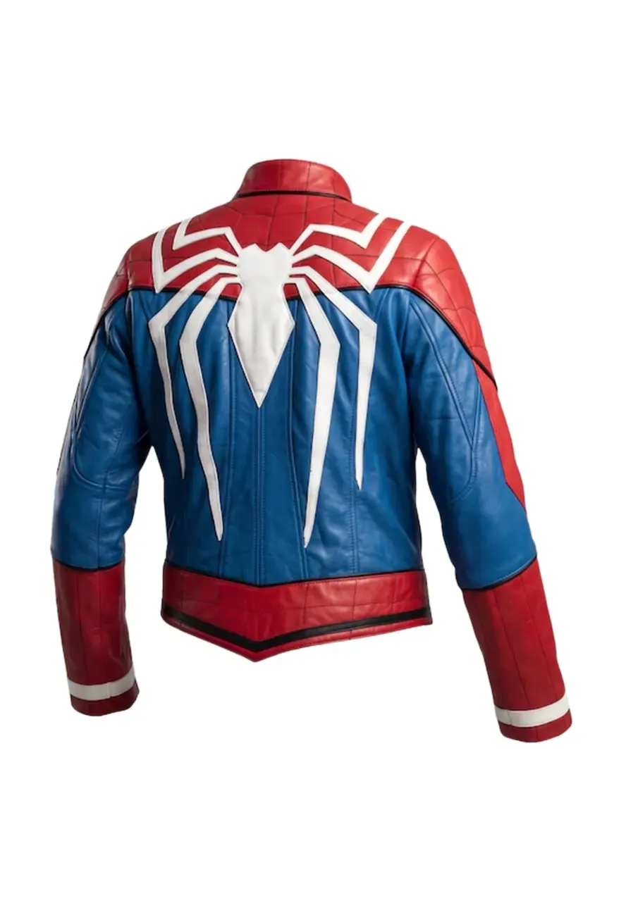 Spiderman PS4 Leather Jacket ps4 spiderman jacket