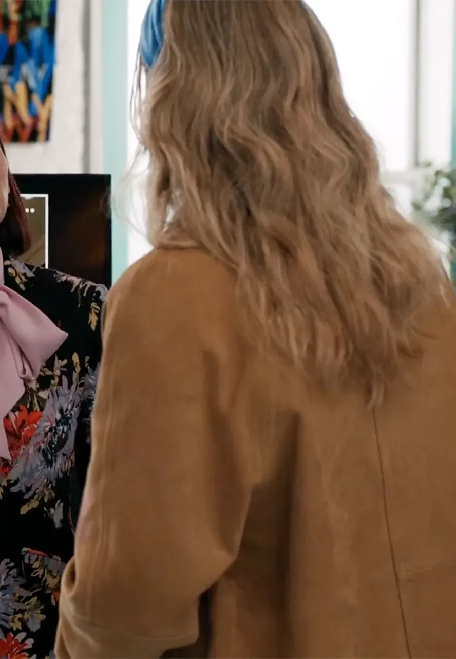 Elsbeth S01 Elizabeth Lail Brown Jacket quinn powers jacket