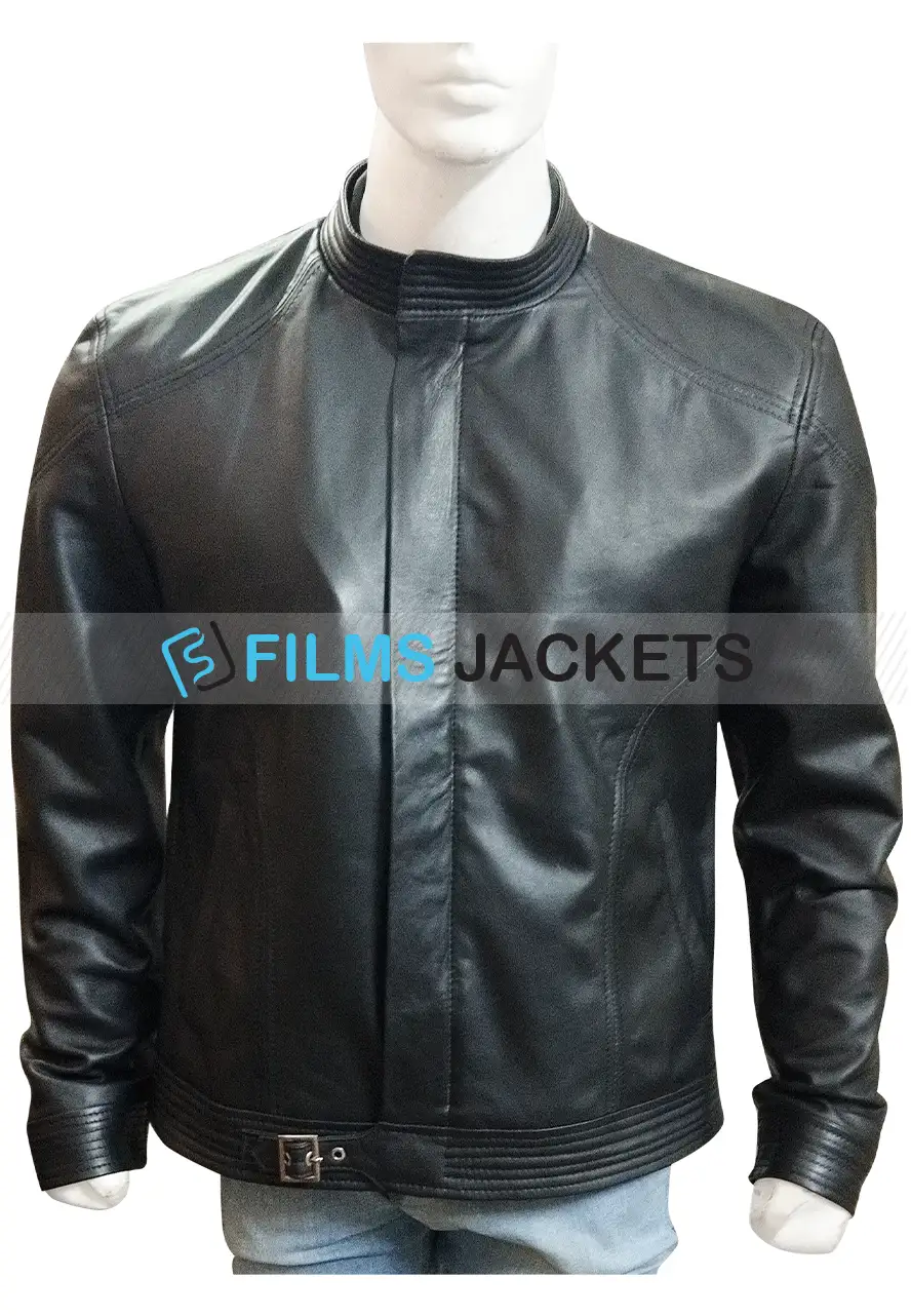 Ninja Assassin Rain Black Leather Jacket rain-ninja-assassin-jacket