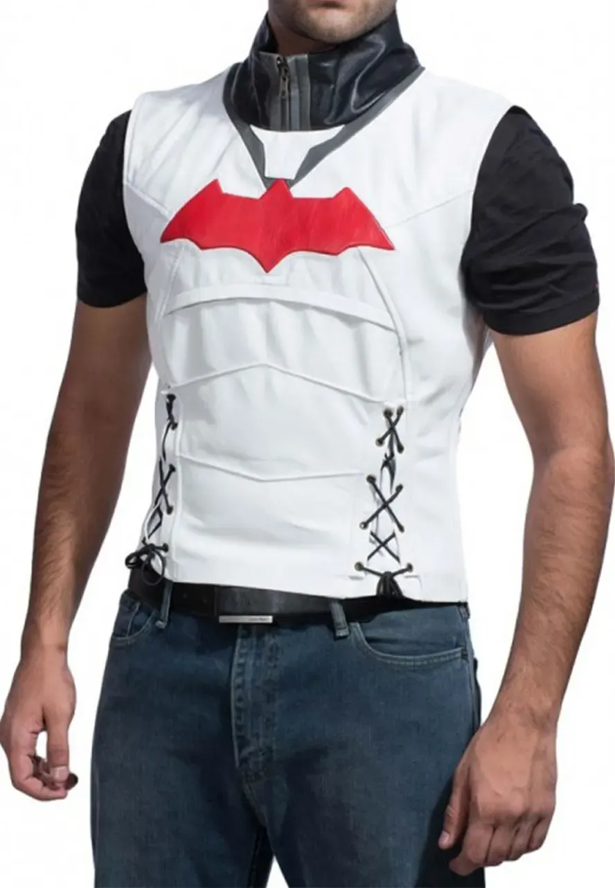 Batman Arkham Knight Red Hood Jacket red hood jacket vest
