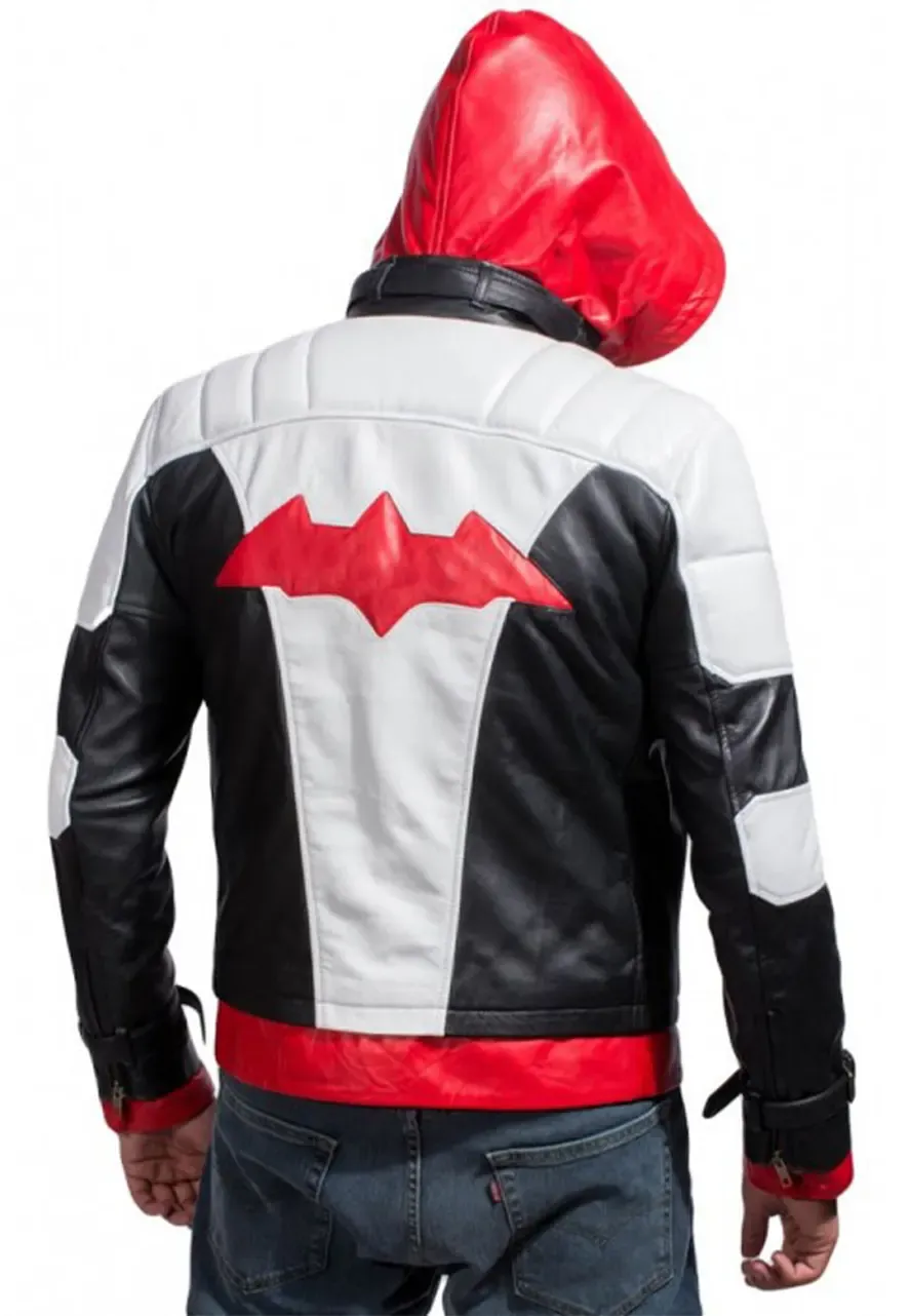 Batman Arkham Knight Red Hood Jacket red hood leather jacket