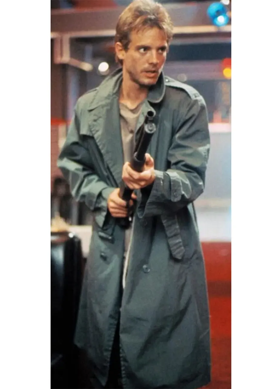 Terminator Michael Biehn Double Breasted Coat reese terminator michael biehn coat