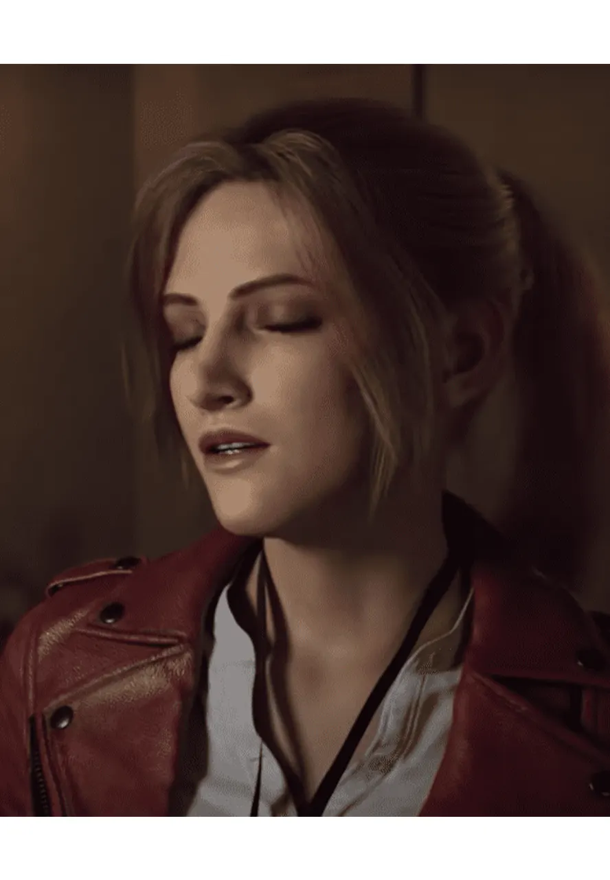 Resident Evil Infinite Darkness Claire Redfield Biker Leather Jacket resident evil infinite darkness claire redfield biker leather jacket