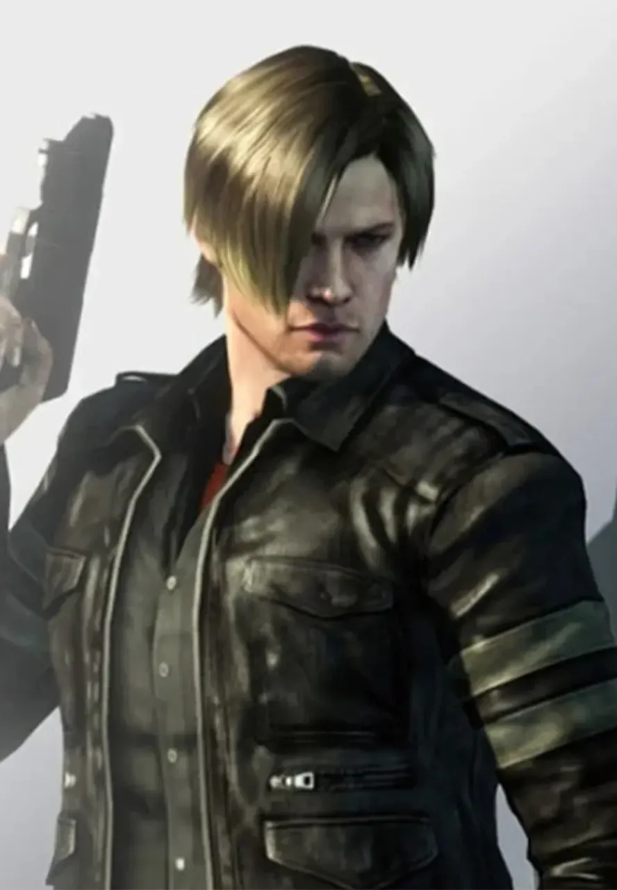 Leon Kennedy Resident Evil 6 Leather Jacket resident evil leon jacket