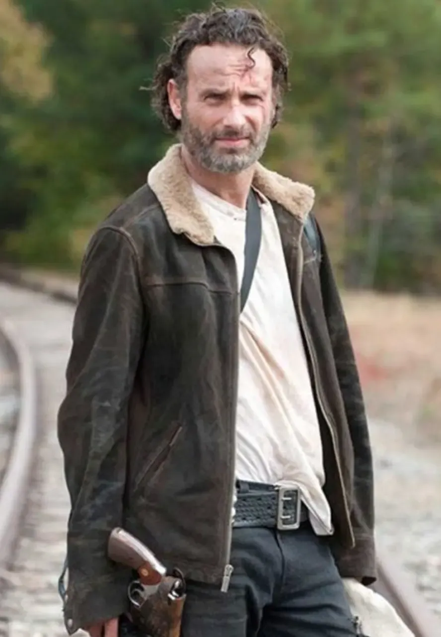 The Walking Dead Rick Grimes Jacket rick grimes season 4 jacket