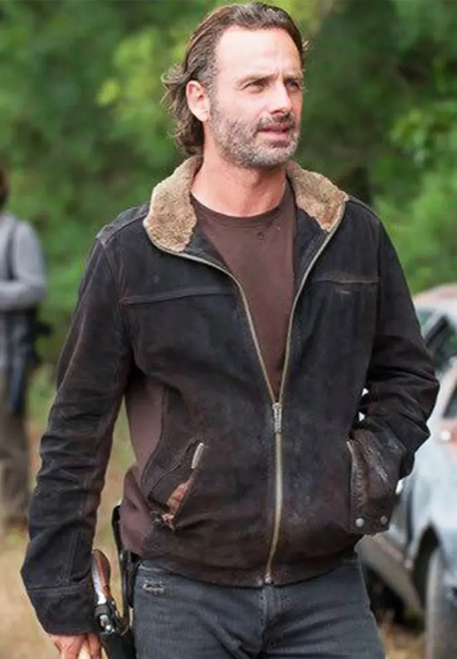 The Walking Dead Rick Grimes Jacket rick season 5 jacket