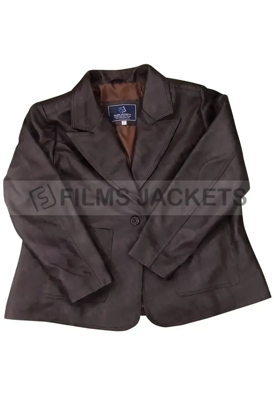 Ghost Rider Roxanne Simpson Leather Jacket roxanne simpson jacket