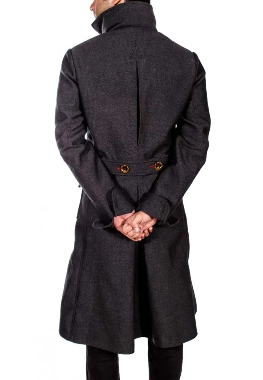 Benedict Cumberbatch Sherlock Double Breasted Coat sherlock benedict cumberbatch coat