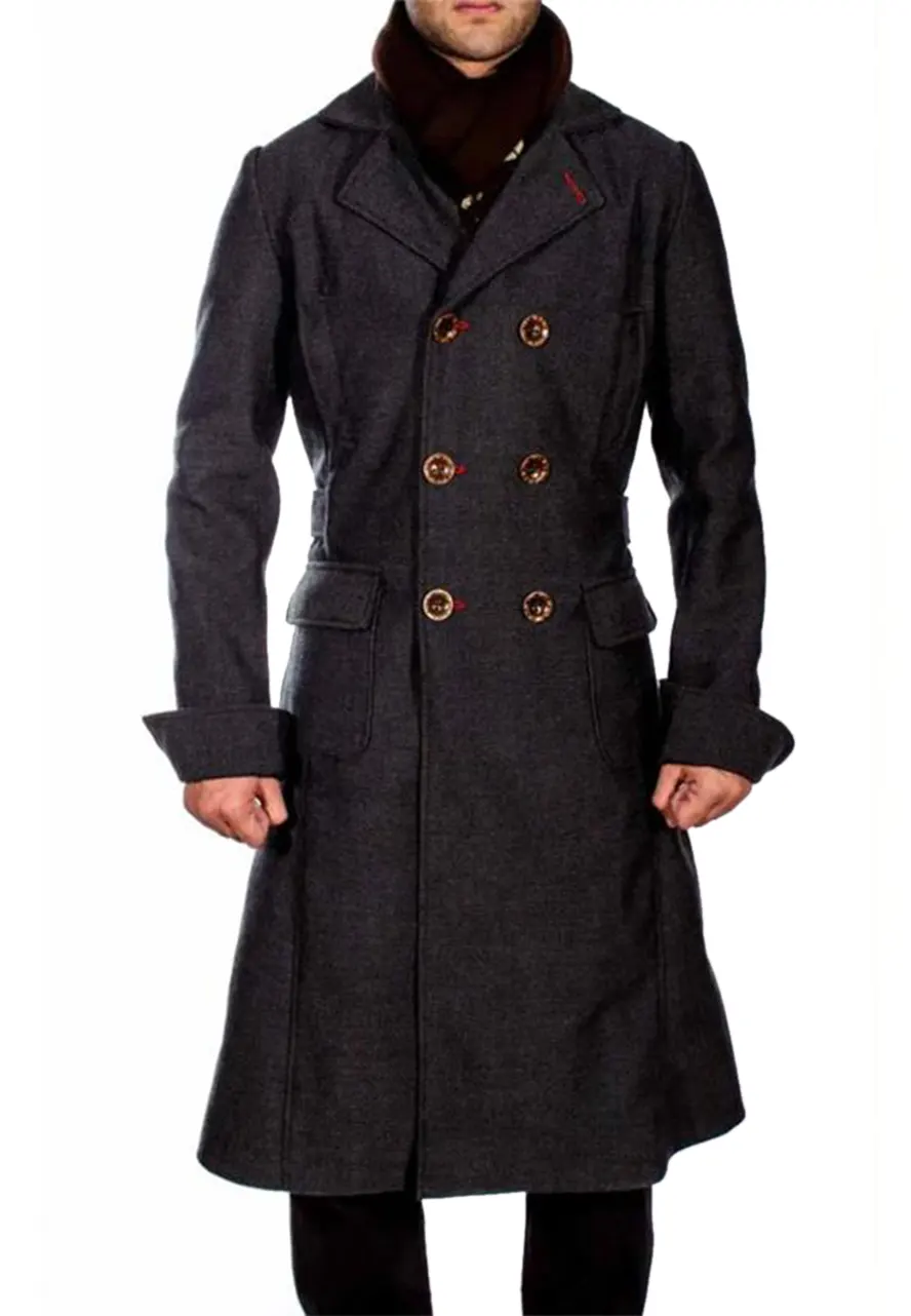 Benedict Cumberbatch Sherlock Double Breasted Coat sherlock holmes coat