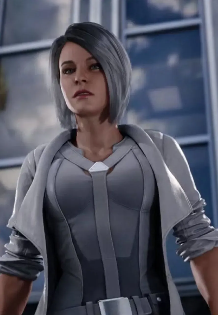 Spider-Man PS4 Silver Sable Cotton Coat silver sable coat