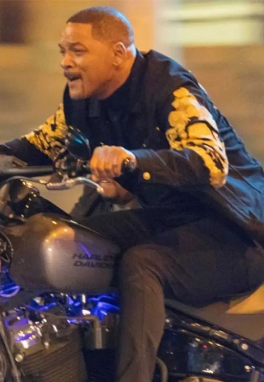 Bad Boys For Life Will Smith Black Jacket smith bad boys 3 biker jacket