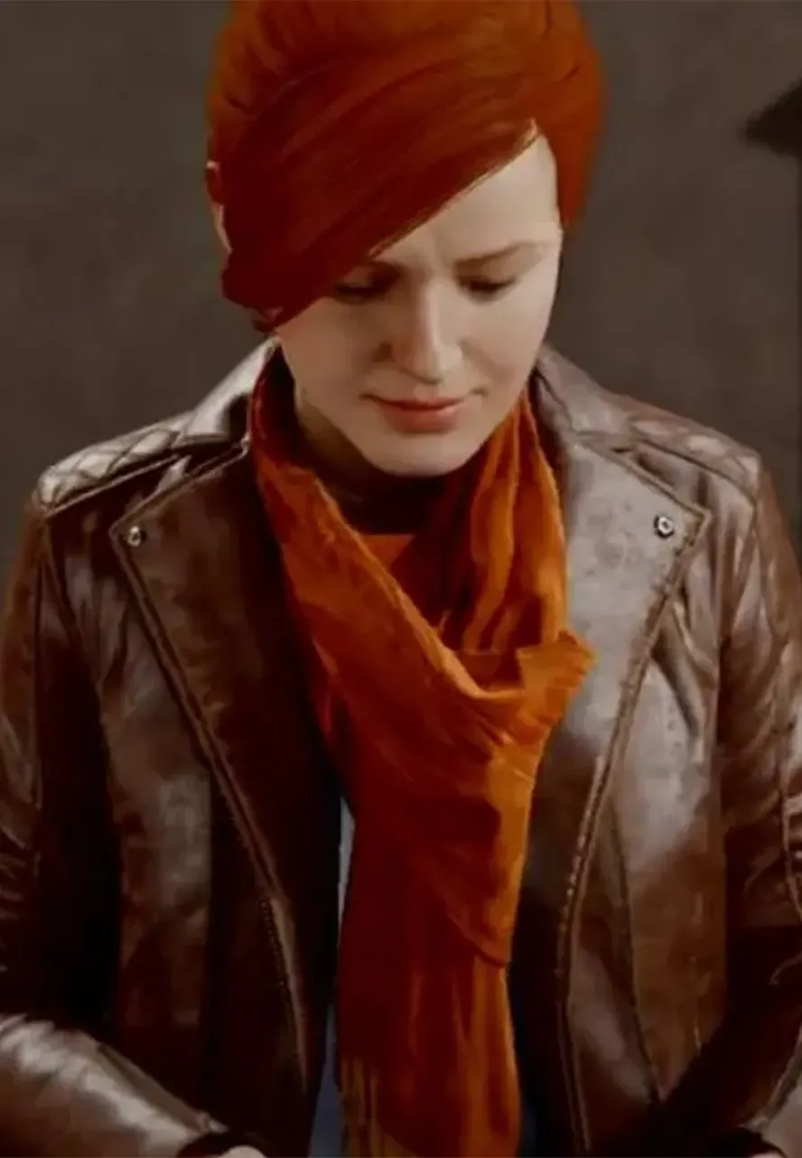 Spider-Man Mary Jane Watson Brown Jacket spider man mary jane watson jacket