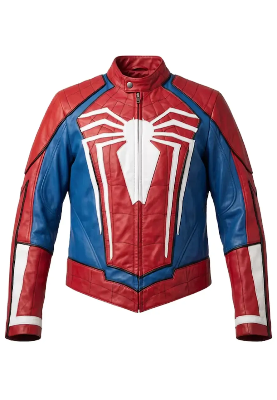 Spiderman PS4 Leather Jacket spiderman ps4 jacket