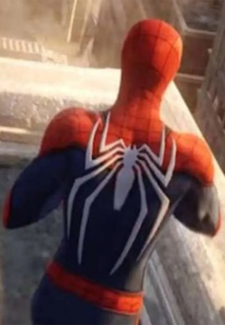 Spiderman PS4 Leather Jacket spiderman ps4 video game leather jacket