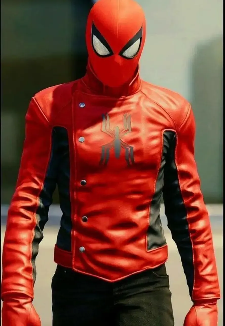 Spiderman The Last Stand Red and Black Jacket spiderman the last stand jacket