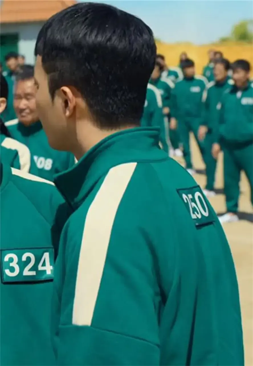 Squid Game Green Jacket squid game green tracksuit